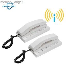 Walkie Talkie 433MHz Wireless Audio Intercom System Two Way Telephone Expandable Handsets Interphone for Office Warehouse Hotel Factory Home HKD230925