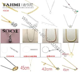 Fahmi2022 brand new 925 sterling silver highend delicate charm Diy Mrs Bear fashion necklace manufacturers direct whole1613011