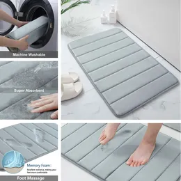 Tappetino Da Bagno Keplin In Memory Foam - 50x80 Cm, Nero, Antiscivolo, Lavabile In Lavatrice - 3