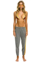 Herrbyxor 5 rand Sweatpants Female Nation Sports Casual Elastic Sport 230923