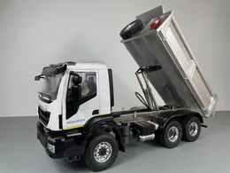 1/14 6x4 6x6 CNC różnicowa oś blokująca hydrauliczna wywrotka dla Tamiya Lesu RC Truck Trailer Tipper Toy Boy Prezent