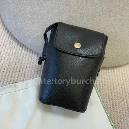 Простой чехол для мобильного телефона 2024, корейская версия, винтажная мини-сумка через плечо, женская модная вертикальная наклонная сумка через плечо, дизайнерское Crossbody1jz3