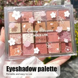 Shipping Palette Pearly Eyeshadow Glitter Earth Color Eyeshadows Shiny Eye Shadow Pallet Makeup Pigmentos Para Ojos Cosmetic A16