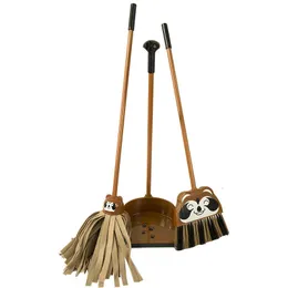 Tools Workshop Children's Cleaning Toy Simulation Mini Sweeping Broom Set Baby Kindergarten Mop Dustpan Kids Play House Housework Suit Toys y230925