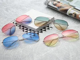 20SS Pilots نظارات شمسية للرجال نساء العدسات فلاش مصمم التدرج Polaroid Vintage Driving UV400 Sun Glasses B32 مع الحالات 1389483