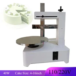 Commercial Birthday Cake Cream Coating Filling Machine Electric 4-16 Inch Spreader Equipment