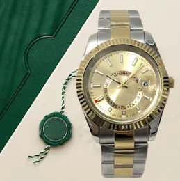 Diseñadores de cristal de zafiro Relojes de pulsera Montre de Luxe Bisel de cerámica de lujo Reloj para hombres Automático 41 mm 2813 Movimiento Luminoso Relojes mecánicos impermeables para hombres