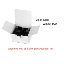 1 ml Black Pack-Woods men tom betalningslänk 200 st/fall prisskillnad elektronik extra kostnad fjärrregion anpassade lådor tillbehör provordning
