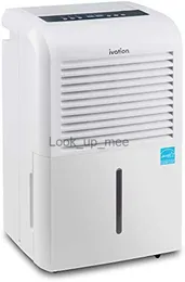 Dehumidifiers 4 500 Sq Ft Energy Star Dehumidifier with Pump Large Capacity Compressor Includes Programmable Humidity Hose ConnectorYQ230925