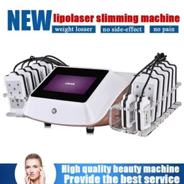 HOT 650NM LIPOLASER LIPO LASER SLAMNING Beauty Machine Diode Laser Fat Burning Remover Body Shaping Loss Weight 14st Paddles Instrument405