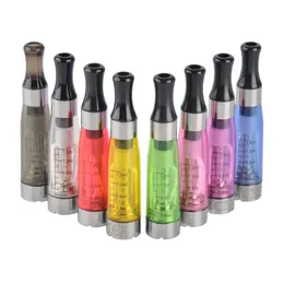 CE4-Zerstäuber, 1,6 ml, elektronischer Zigarettenzerstäuber, 8 Farben, schwarze Tropfspitze für 510 eGo-Batteriewagen, Vape-Stift, leere Patronen mit Verpackung