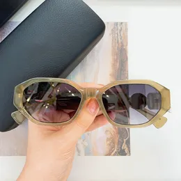 Transparent Grey Smoke Sunglasses Women Mens Sunnies Gafas de sol Designer Sunglasses Shades Occhiali da sole UV400 Protection Eyewear