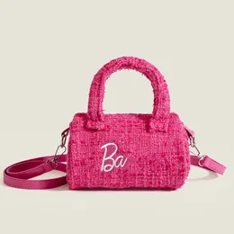 Borsa a tracolla moda retrò rosa borsa a tracolla borsa da donna carina borsa di stoccaggio borsa da festa borsa a tracolla