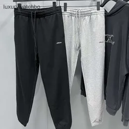 Mens Pants Tasarımcı Balenciges Sportpants Pant Moda Sonbahar ve Kış Yeni Ön Baskı Mektupları Sıradan Gevşek Bacak Pantolon 3vpn