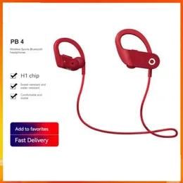 Bts Powerbts 4 High Performance Wireless Bluetooth Sports Headphones Magic Sound Ear Hanging Pb4 Applicable earpiece headset by kimistore