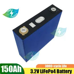4PCS 3.2V 152AH 150AH LI-ION LITHIUM充電式バッテリーLifePO4セル