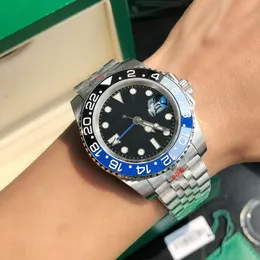 Lüks Erkek İzle Otomatik Mekanik Seramik İzle 40mm Paslanmaz Çelik Kayış Tasarımcı Erkek Saat Yüzme Saati Sapphire Aydınlık Relojes Watch Jason 007