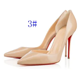 Womens sandals sexy pointed high heels fashion designer dress shoes leather leak toe flat stiletto outdoor nonslip loubutinly christians red bottomed Red Bottoms