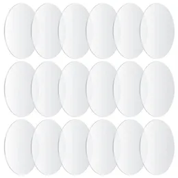 Keychains Clear Round Acrylic Sheets 4 Inch Circle Discs Boards Blanks Sheets Signs For Picture Frame målning DIY Crafts303s