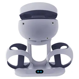 Other Accessories For PS VR2 handle charging base with storage glasses holder for PSVR2 game accessories 230925