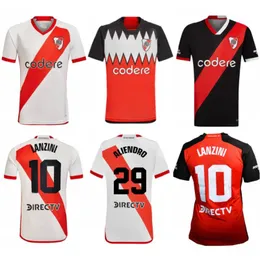 2023/24 River Plate Soccer Jersey 2024 De La Cruz M. Suarez Palavecino M. Borja Uniform Mens Solari Lanzini Barco Perez Aliendro Home Away Football Shirt