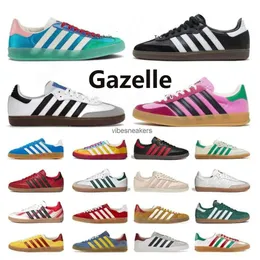 Designer shoes Gazelle Sneakers Basketball shoes sports shoes casual style shoes new just released Vegan Black White Gum Mens Blue Beige outdoor shoes