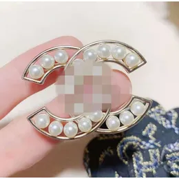 small fragrant style Designers women for brooch pearl high version brooch Classic fashion Luxury jewelry