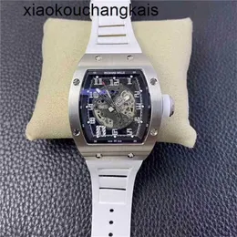 Milles Watch Automatic Superclone KV Factory RM010 بالكامل مرآة الياقوت CDG6CARBON LIVES