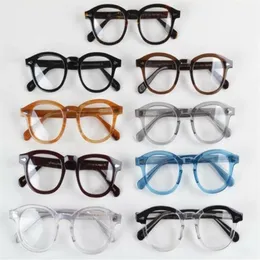 LEMTOSH óculos armação lente clara johnny depp óculos miopia óculos Retro oculos de grau homens e mulheres óculos de miopia frame230x