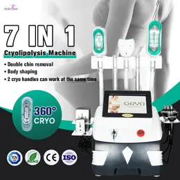 2023 Neue Kryotherapie-Fettgefrier-Schlankheitsmaschine 360 Kryolipolyse-Schönheitsgerät mit 3 Kryo-Griffen und zwei Jahren kostenloser Garantie. Gefrierschlankheitsmaschine
