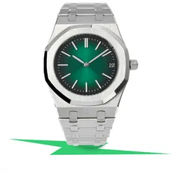 Projektant Green Face Mens Wysokiej jakości Montre Men Zegar Zegarek Męski Zespół Kwarc 904L Zegar zegarowe zegarki biznesowe