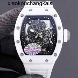 Orologio Milles Automatico SuperClone KV Factory uxury Rm055 Bianco TkFibra di carbonio zaffiro Spedito da FedexCVL8FKMYFKMY