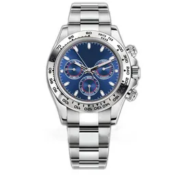 뜨거운 판매 럭셔리 디자이너 시계 남자 브랜드 시계 기계식 Montre de Luxe 41mm 접이식 버클 금 은색 내구성 방수 DHGATES 손목 시계