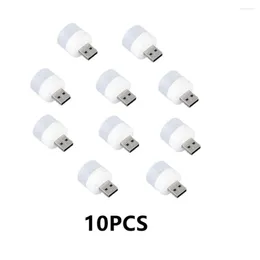 Night Lights 10pcs/Lot USB Plug-in Led Lamp Mini Bulb Light Portable Small For Power Bank PC Laptop
