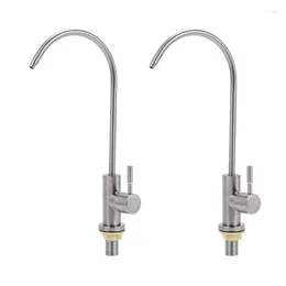 Kitchen Faucets 2X Direct Drinking Water Filter Tap 304 Stainless Steel Ro Faucet Purify System