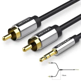 RCA Cable to 2rca audio cable rca Jack For phone Edifer Home Theater DVD 2RCA aux Cable male to male 1m 2m 10m ZZ