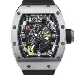 Mills Relógios de pulso Richardmill Relógios Mecânicos Automáticos Relógios Esportivos Mens Série RM030 Máquinas Mens Titanium Material 50 427mm Diâmetro de superfície Com HBDL