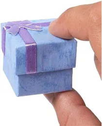 Ring Box Paper Jewelry Packaging Display Gift Boxes Earrings Storage Organizer Jewellery Containers2012783