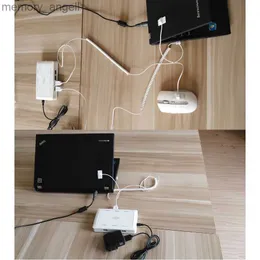 Sistemas de alarme Universal Notebook Dispositivo de alarme Loja de computadores Segurança Anti Roubo 4 6 8 Portas Sistema com sensor USB e cabo adesivo YQ230926