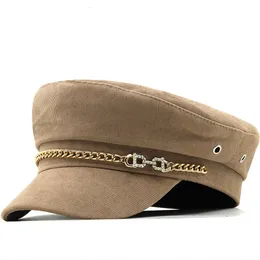 Berets Mulheres Menina Cadeia Boina Artista Francês Quente Inverno Beanie Hat Cap Vintage Plain Beret Chapéus Cor Sólida Elegante Senhora Inverno Caps 230922