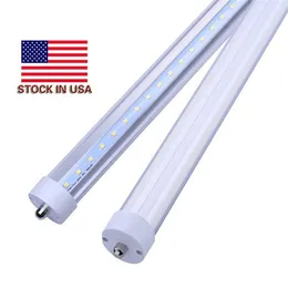 8ft led tube light 8 Foot LED Bulb Light T8 8ft LED Single Pin FA8 45W SMD2835 100LM W LED Fluorescent Tube Lamp Stock In US292W