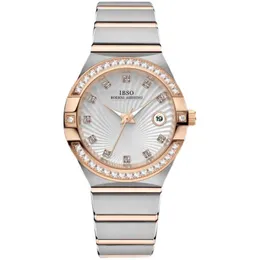 IBSO Full Diamond Constellation Small Authentic Brand Senior Women's Non-mechanical Watch