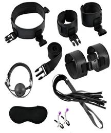 Products Adult Sex Binding and Seven Piece Set Sm Husb Wife Hcuffs Breast Clip Props HHHrain 6QCU2198166