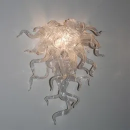 Lampade da parete moderne in cristallo Squisito applique da parete in vetro trasparente italiano Lampade da parete in stile antico di lusso Presa di fabbrica Luce a LED Sourc214a