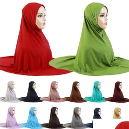 Hidżabs kobiety muzułmańskie odzież modlitewna długa khimar islamskie zasłony napowietrzne jilbab abaya dubai sukienka Turcja arabska hidżab nikab burqa szat ei dh51b