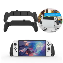 Tillbehörbuntar för Nintendo Switch OLED FALLHANTEL Bracket Hand Grip Protective Cover Handheld Case Game Console Stand Support Accessories 230925