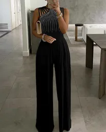 Kobiety Jumpsuits Rompers Zabrina Elegancka Jumpsuits Kobieta Strój Nowy Rok Party Women's Ubranie Seksowne krótkie rękawy czerwone rompers 2023 Eleganckie Body Body L230926