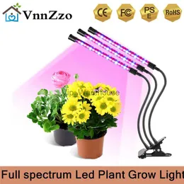 Grow Lights Vnnzzo LED Grow Light USB Phyto Lamp Full Spectrum Grow Light With Control Phytolamp för växter Plantor Blomma Hemtält YQ230926