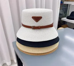 Summer Ladies039 Flounces Straw Hats Big Brim Fisherman Cap Beach Holiday Foldable Breathable Sun Visor Hat2662175