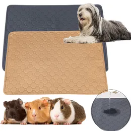 Other Pet Supplies Washable Guinea Pig Rabbit Cage Diaper Mat Waterproof Hamster Bedding Pee Pad for Hedgehogs Accessories 230925
